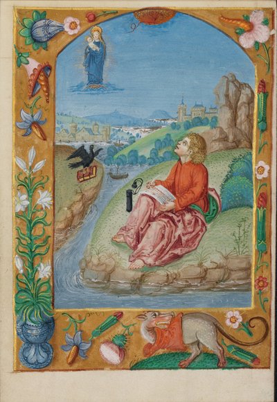 San Giovanni a Patmos da Unknown artist