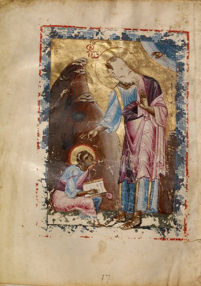 San Giovanni Evangelista dettando da Unknown artist