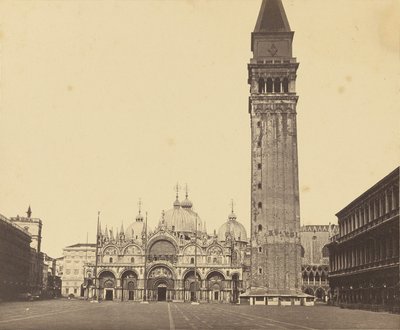 [Basilica e Campanile di San Marco] da Unknown artist