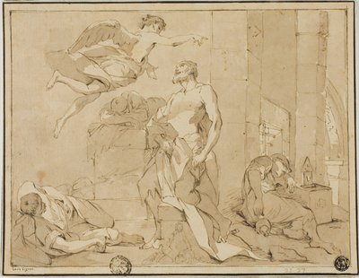 San Paolo salvato dalla prigione da un angelo da Unknown artist