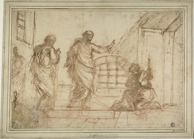 San Paolo e il carceriere da Unknown artist