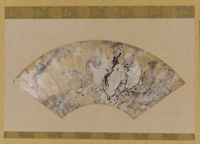 Sakyamuni, Confucio e Lao-tzu sotto un pino da Unknown artist