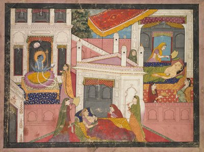 Scene dalla nascita di Rama da Unknown artist