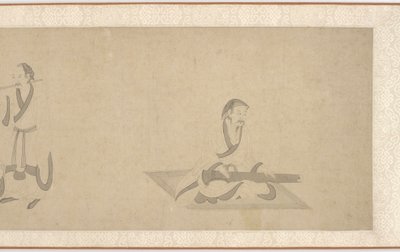 Scene dalla Vita di Tao Yuanming (parte 2) da Unknown artist