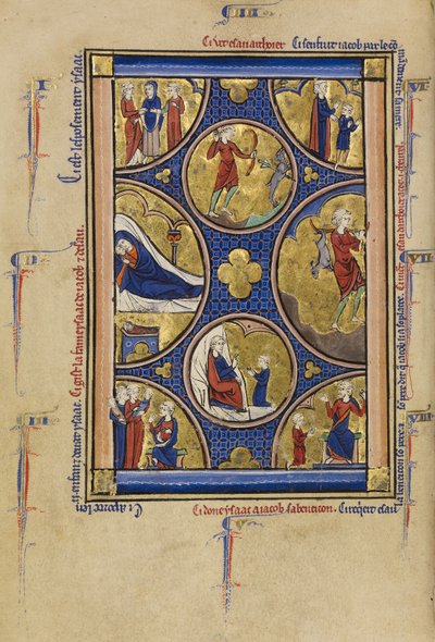 Scene dalla vita di Isacco, Giacobbe ed Esaù da Unknown artist