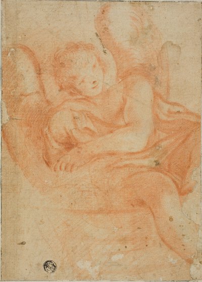 Angelo seduto da Unknown artist