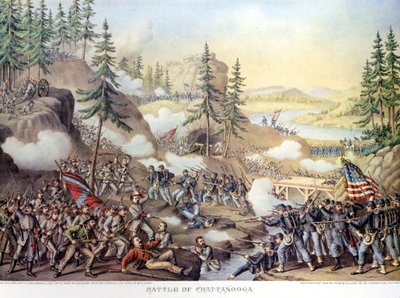 Guerra di Secessione Americana (1861-1865): 24-25/11/1863: dopo due giorni di battaglia a Chattanooga, Tennessee, vittoria dell