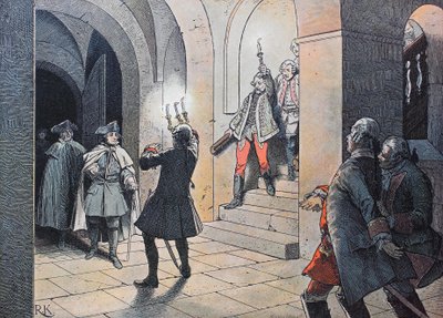 Guerra dei sette anni, tra il 1756 e il 1763, Re Federico il Grande da Unknown artist