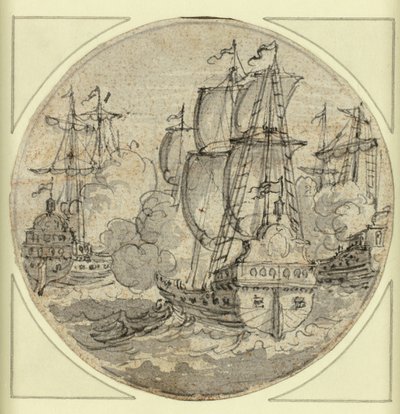 Nave in navigazione da Unknown artist