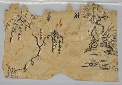 Frammento di parete laterale da Unknown artist