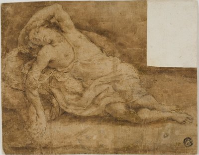 Figura dormiente da Unknown artist