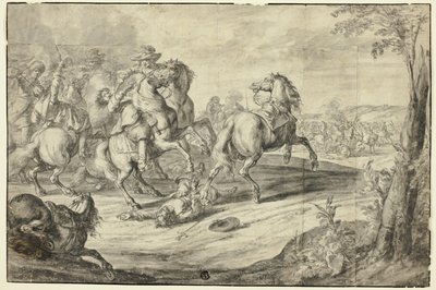 Soldati in Battaglia da Unknown artist