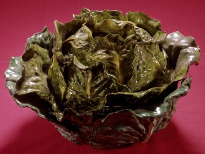 Zuppiera a forma di cavolo. XVIII secolo da Unknown artist