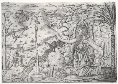San Girolamo in penitenza da Unknown artist