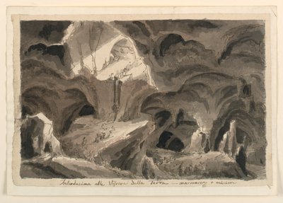 Scenografia, grotte da Unknown artist