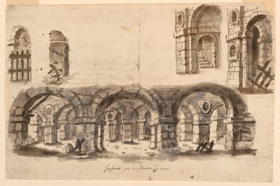 Scenografia, Cantina della Prigione da Unknown artist