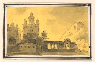 Scenografia, Città nel Paesaggio da Unknown artist