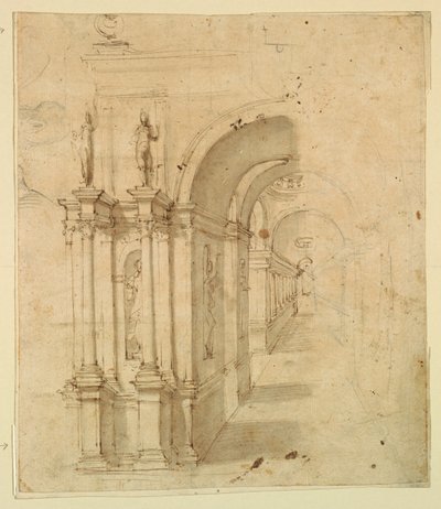 Scenografia: vista attraverso l