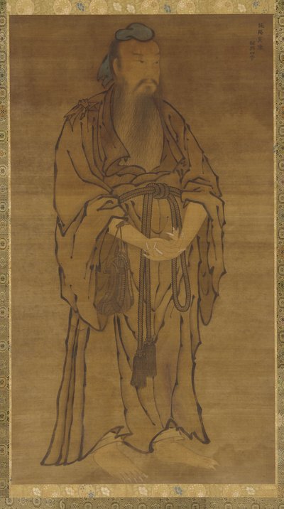 Figura in piedi di Lü Dongbin da Unknown artist