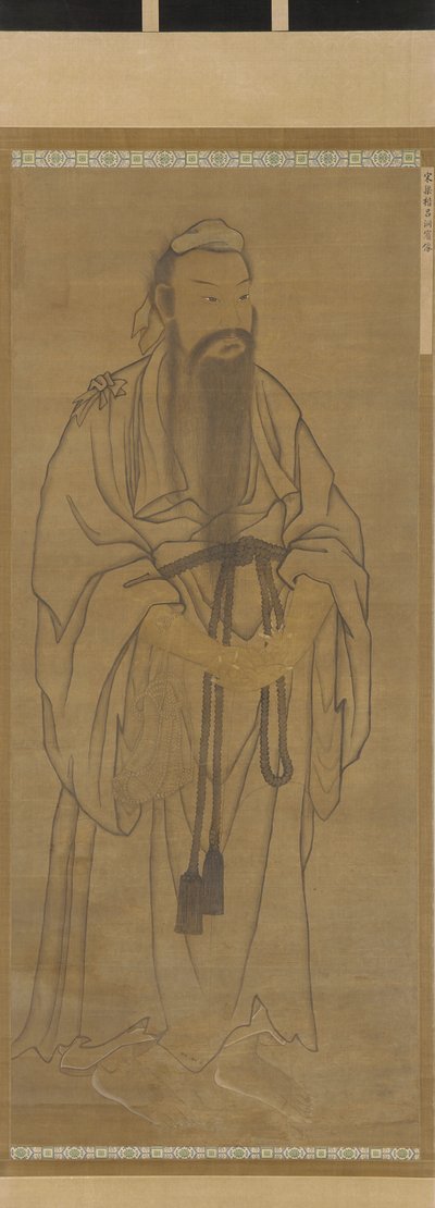 Figura in piedi di Lü Dongbin da Unknown artist