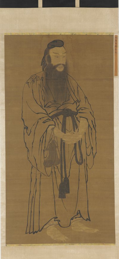 Figura in piedi di Lü Dongbin da Unknown artist