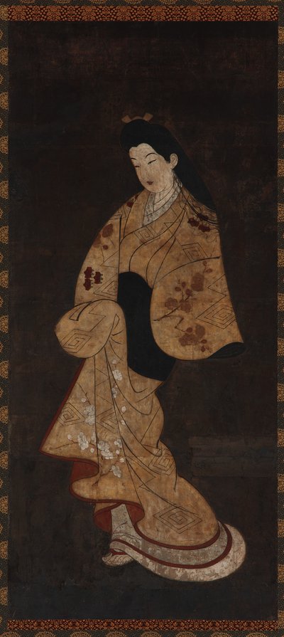 Figura in piedi di una ragazza da Unknown artist