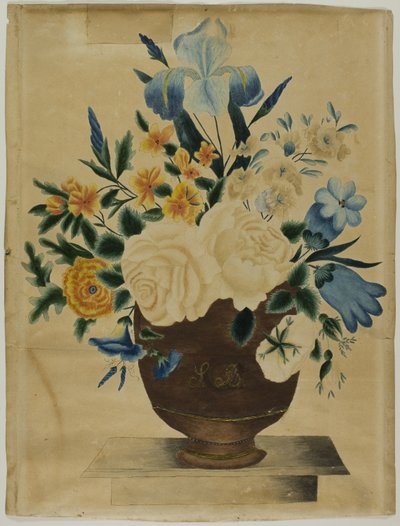 Natura Morta con Composizione Floreale in Vaso da Unknown artist