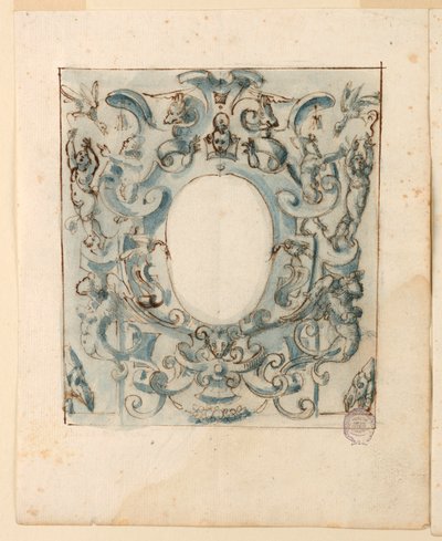 Disegno di strapwork da Unknown artist