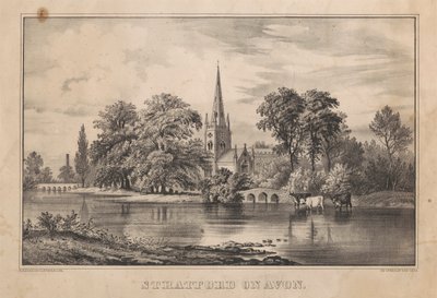 Stratford on Avon da Unknown artist