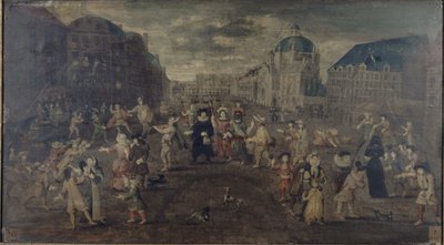 Scherzi di strada a Parigi, tra il 1501 e il 1600 da Unknown artist
