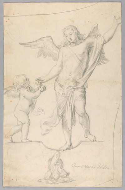 Studio per pittura allegorica da Unknown artist