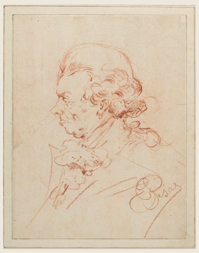 Studio per ritratto di un uomo da Unknown artist