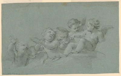 Studio di angeli da Unknown artist