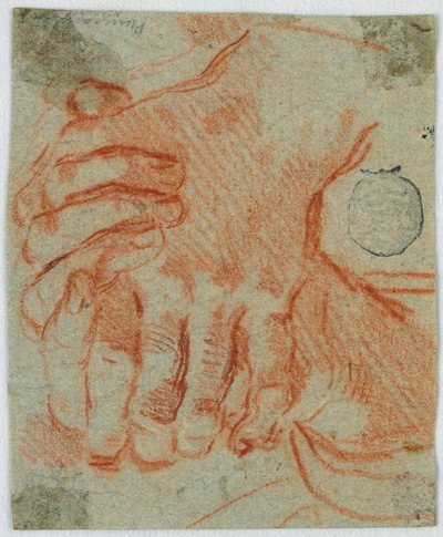 Studio delle Mani Chiuse di una Donna da Unknown artist