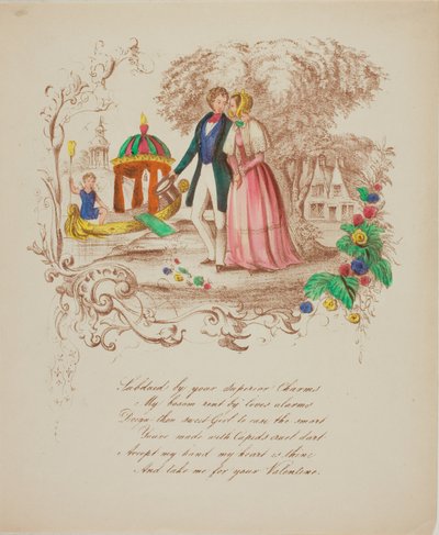 Sottomessi dal vostro fascino superiore (San Valentino) da Unknown artist