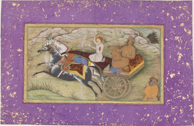 Sultano Salim in una Carrozza da Unknown artist