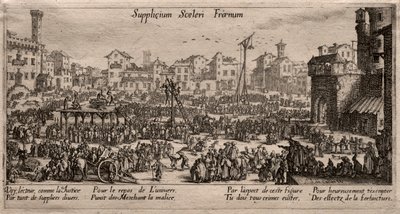 Supplicium sceleri Fraenum (Le punizioni) da Unknown artist
