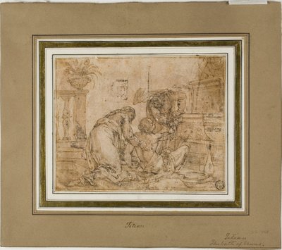 Susanna e i vecchioni da Unknown artist