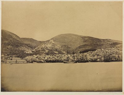 Syros, centro del commercio levantino da Unknown artist