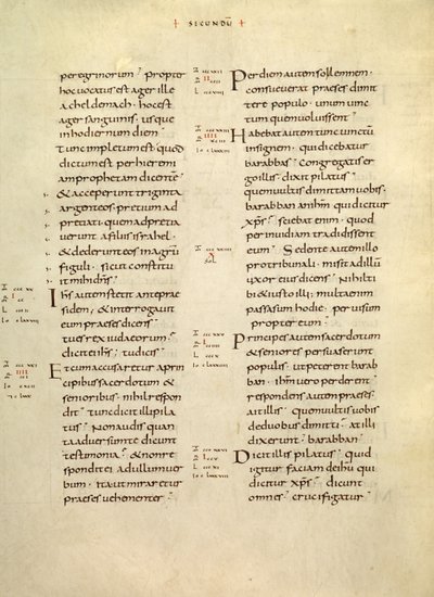 Pagina di testo da Unknown artist