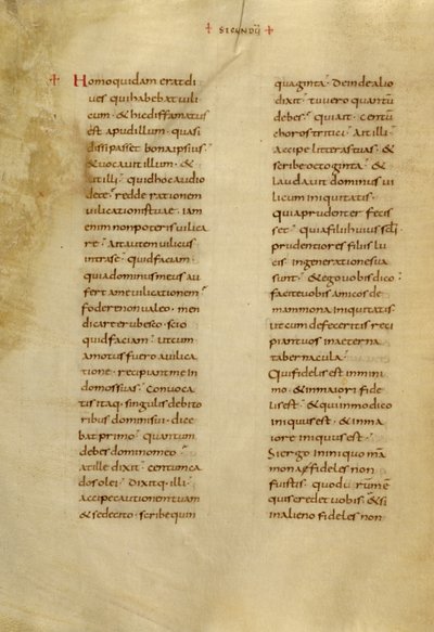 Pagina di testo da Unknown artist