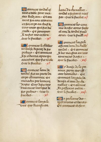 Pagina di testo da Unknown artist