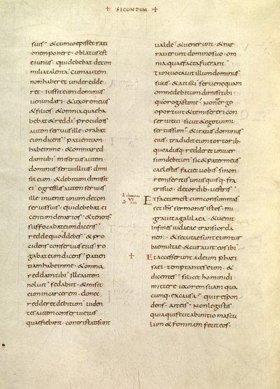 Pagina di testo da Unknown artist