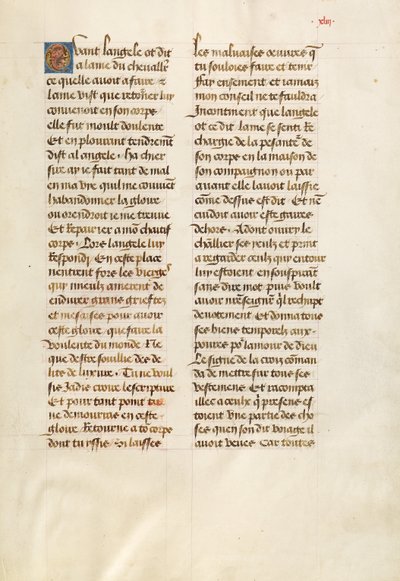 Pagina di testo da Unknown artist
