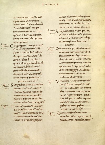 Pagina di testo da Unknown artist