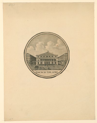 Théatre Français, Parigi da Unknown artist