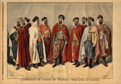 I capi arabi e tunisini, incaricati della guardia d