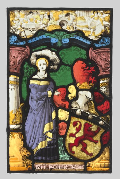 Lo Stemma di Heinrich Bodmer di Baden da Unknown artist