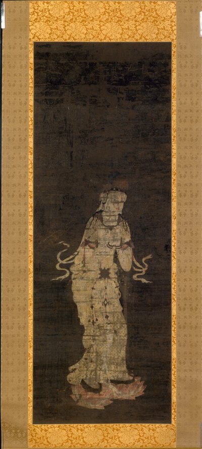 Il Bodhisattva Seishi, dal trittico Avvicinamento della Trinità Amida da Unknown artist