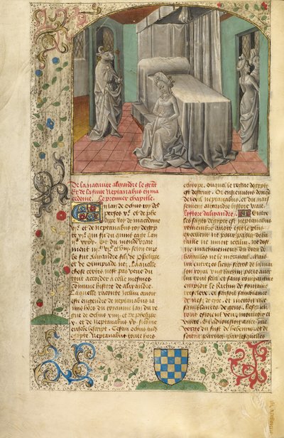 La concezione di Alessandro Magno da Unknown artist